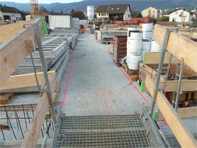 Zeder sichere Baustelle