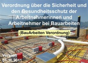Bauarbeiterverordnung ZEDER